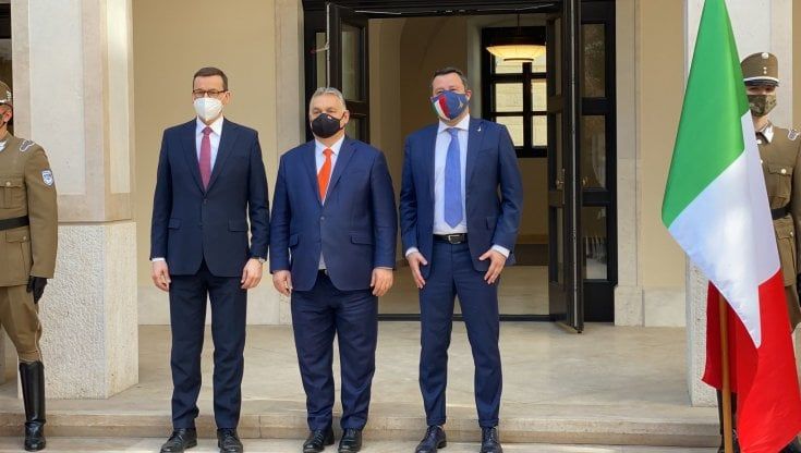 L'Europa secondo i sovranisti, vertice di Salvini con Orbàn e Morawiecki: "Vogliamo diventare il primo gruppo"