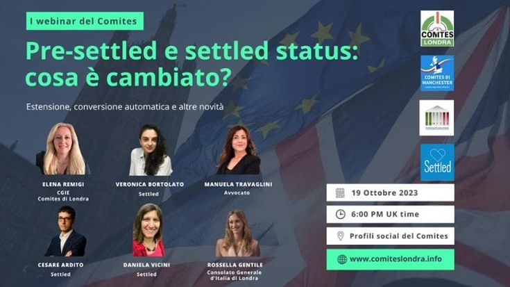 Regno Unito dopo la Brexit, novità per settled e pre-settled status