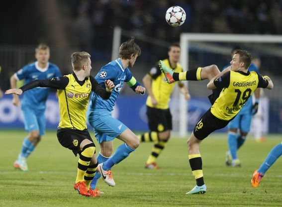 Zenit-Dortmund, il film della partita