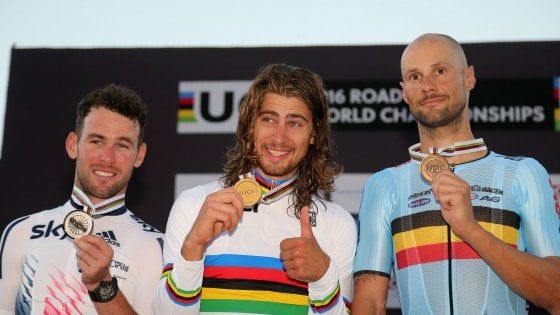 Ciclismo, Mondiali: bis di Peter Sagan, quinto Nizzolo