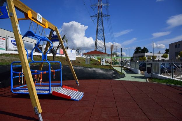 Palestrina, il nuovo parco giochi pensato anche per bimbi con disabilità