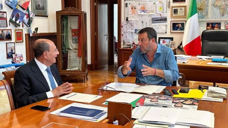 Salvini liquida Schifani, le mire della Lega sul futuro della Regione