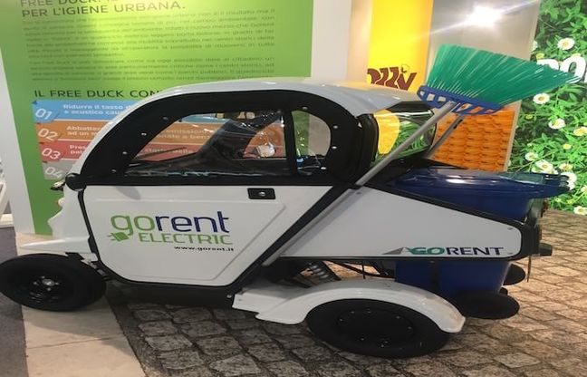 Città più eco con Free Duck4, il primo veicolo elettrico per lo spazzamento urbano