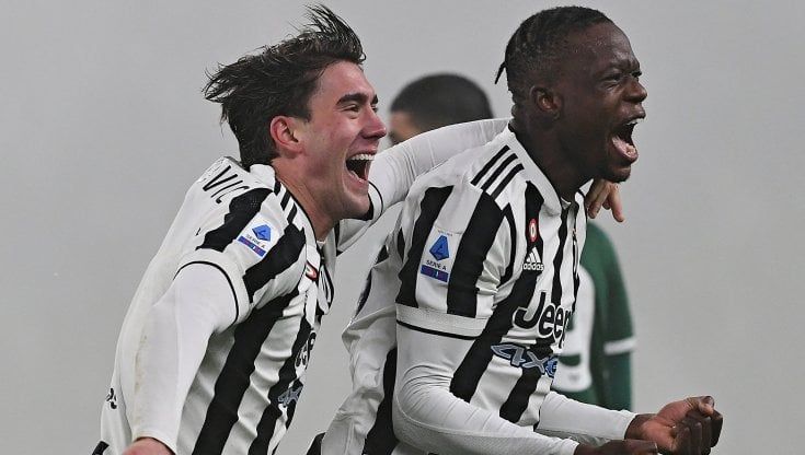Juventus-Verona 2-0: Vlahovic e Zakaria subito a segno
