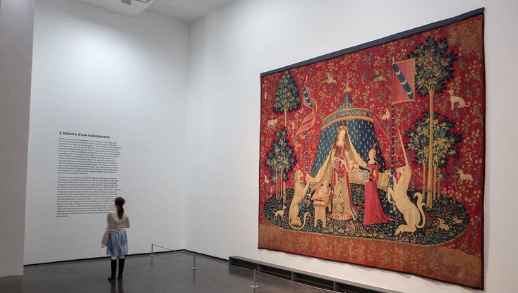 Tolosa. La dama dell'unicorno, arazzo capolavoro del Cinquecento, sfida Picasso