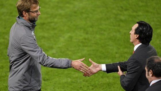 Furia Klopp: "Ci mancano due rigori". Emery: "Sensazioni uniche"