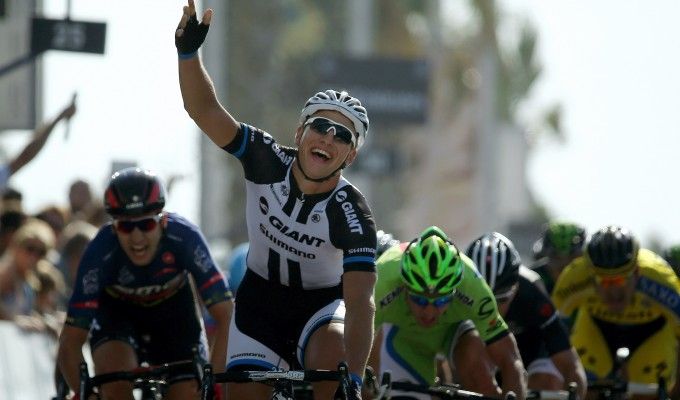 Giro di Dubai, Kittel domina lo sprint. Phinney resta leader