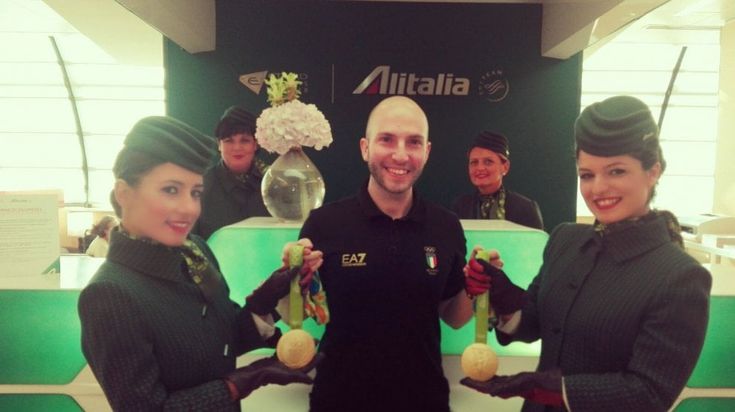 Campriani, il campione fiorentino torna a casa