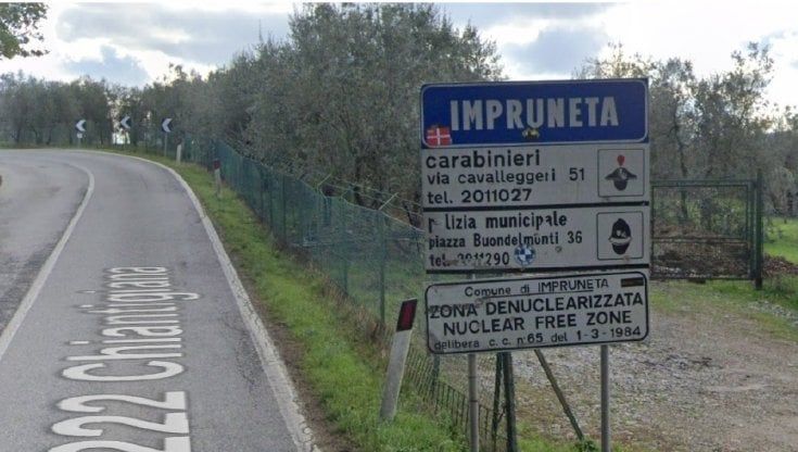 Sparisce il cartello "zona denuclearizzata", sollevazione dei Verdi a Impruneta
