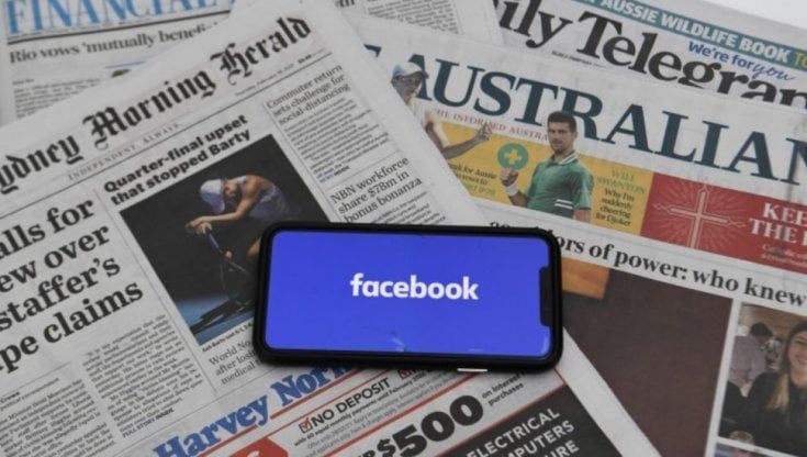 Australia: accordo tra Facebook e la News Corp di Murdoch per la diffusione di notizie sul social