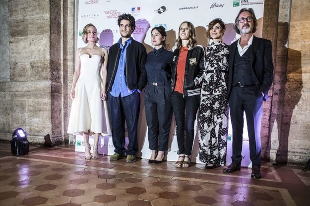 Roma, "rendez-vous" a Palazzo Farnese, la rassegna sul cinema francese: il red carpet 