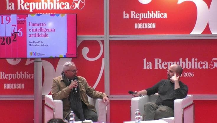 "Fumetto e intelligenza artificiale", con Miguel Vila al Salone del libro