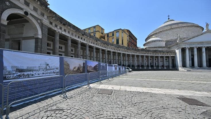 Plebiscito, e luce sarà: il progetto per illuminare la piazza sposando bellezza e sicurezza
