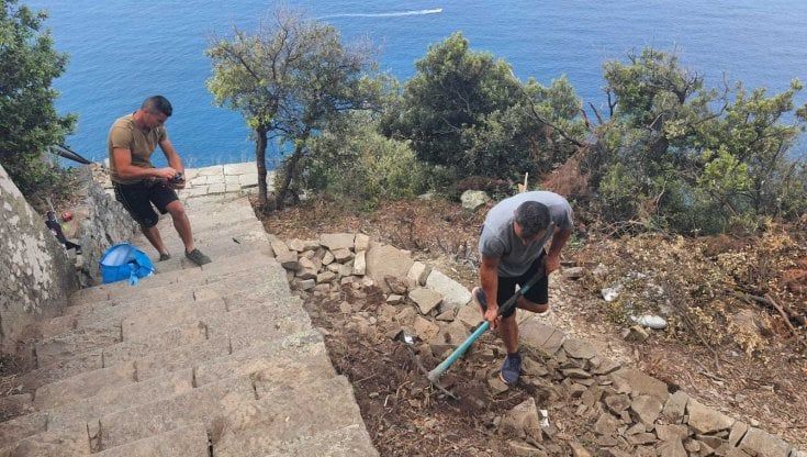La Spezia, via al restauro della scala di Monesteroli, tra i beni del cuore Fai