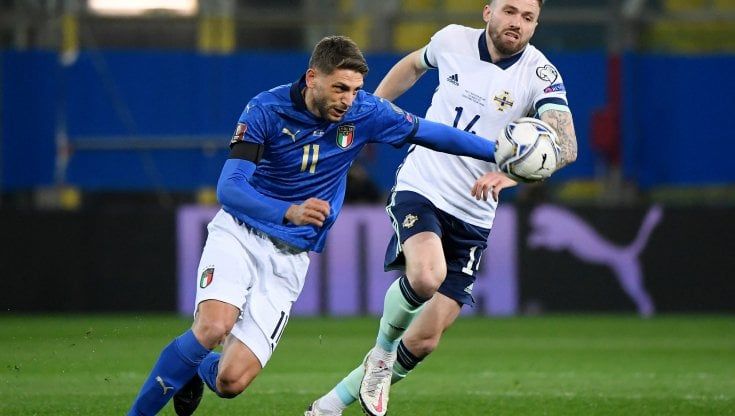 Nazionale, Mancini ne perde tre: Berardi, Chiellini e Caputo lasciano il ritiro