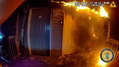 Tennessee, poliziotto salva dei bimbi da una casa in fiamme: l'intervento ripreso dalla bodycam