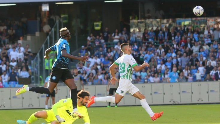 Le pagelle di Napoli-Sassuolo: perfezione Osimhen, disastro Erlic 