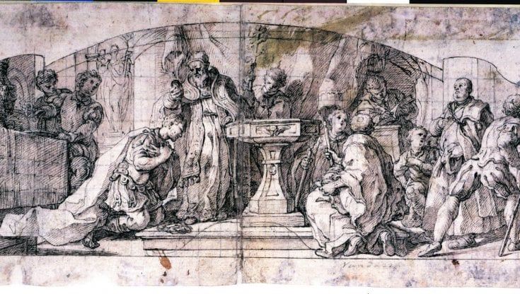 Un tesoro di disegni racconta la città cantiere del barocco