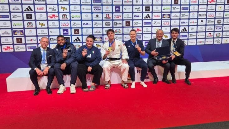 Judo U23, Parlati sul tetto d’Europa