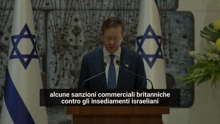 Cisgiordania, il monito "preventivo" di Herzog: "Sanzioni ai coloni sono grave errore e ingerenza"
