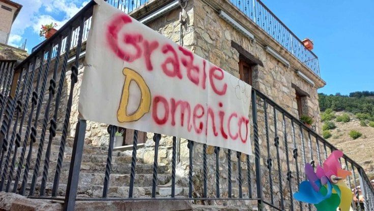 Sasso di Castalda festeggia Domenico Acerenza