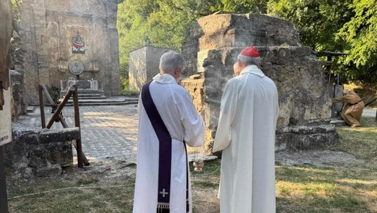 Zuppi a Monte Sole: “Ogni morte è un’eclissi”