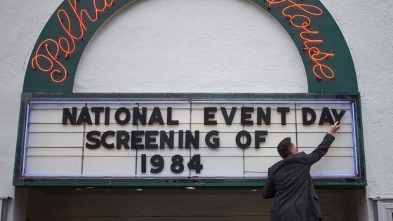Usa, contro Trump torna nei cinema "1984"