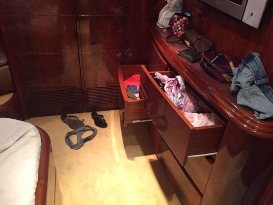 Le foto dello yacht dopo il soggiorno di Jilian Michaels