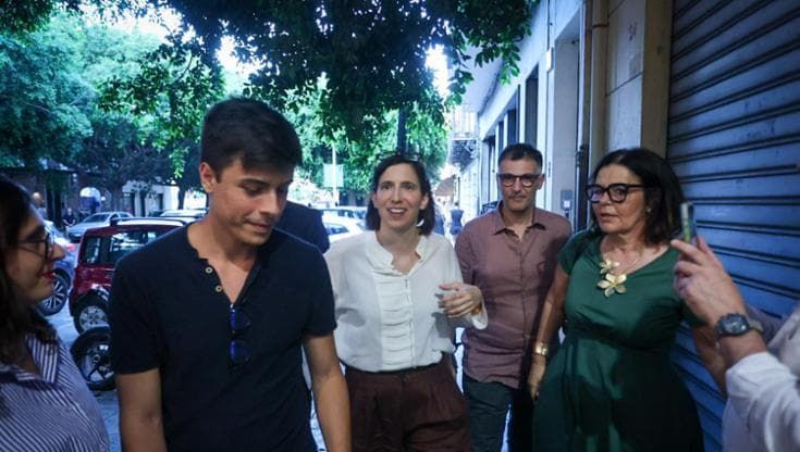 Elly Schlein a Palermo: “Il governo Meloni va in direzione opposta alla lotta alla mafia”