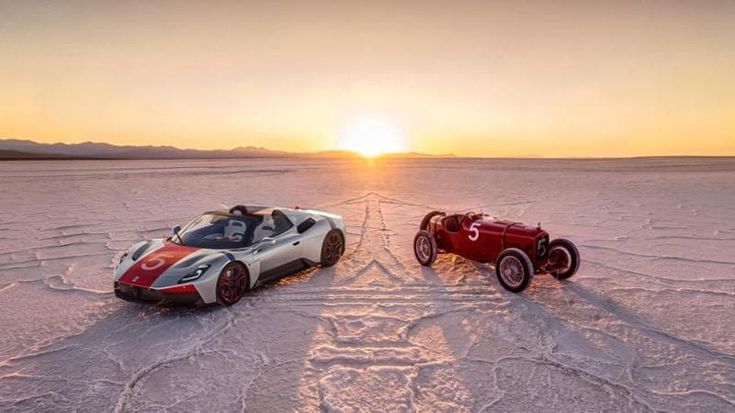 La Maserati McPura Cielo Tributo 1926 incontra la 1000 Miglia