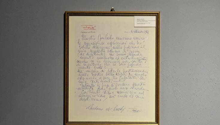 Totò, la lettera inedita sulla poesia ’A Livella: “Sono un dilettante”