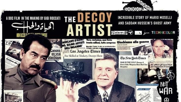 Mia, il Gedi Visual Award alla storia dei finti aerei "italiani" di Saddam:"Un'armata di giocattoli"