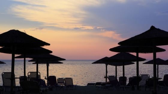 Sulle spiagge del mar Egeo
