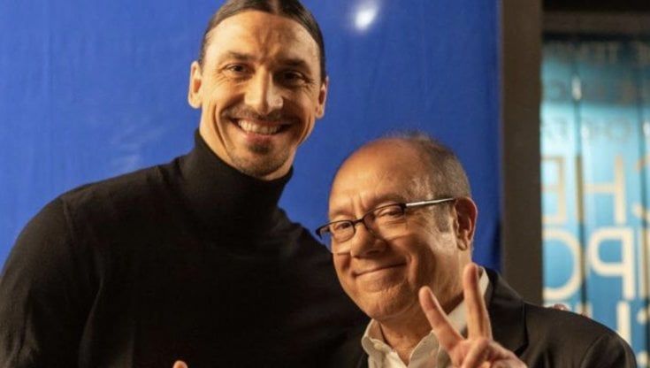 Ibrahimovic sul set insieme a Carlo Verdone: "Un gigante che è già un grande attore"