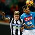 Le pagelle di Udinese-Napoli: Widmer nervoso, Maggio il migliore
