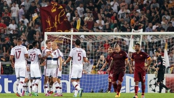 Roma-Bayern 1-7, Guardiola d&agrave; una lezione a Garcia