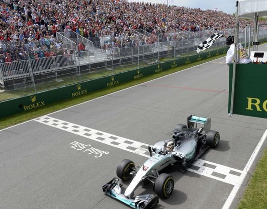 F1, il trionfo di Hamilton al Gp del Canada