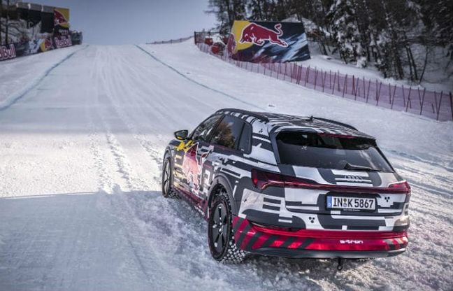 Audi e-tron "regina delle nevi"