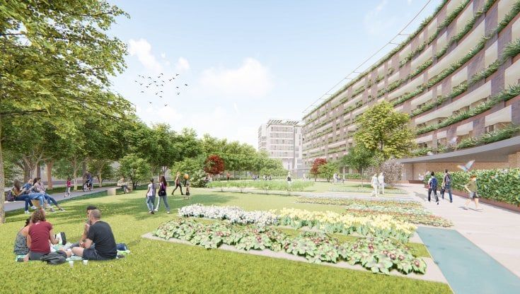 Lambrate streaming, ecco il progetto che ridisegnerà lo scalo ferroviario di Milano tra verde e case per i giovani