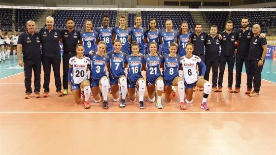 Volley, Europei donne: esordio vincente per l'Italia, Georgia battuta 3-0