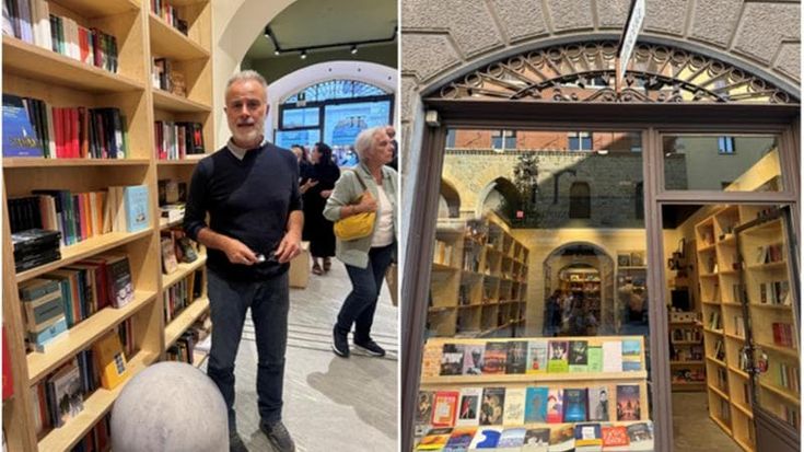 Ristrutturata la libreria il Trittico di via San Vittore: “Un invito alla città a entrare”