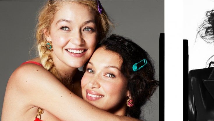Gigi e Bella Hadid, due sorelle per la nuova campagna Versace