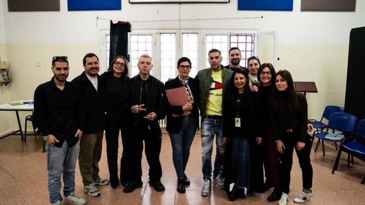Lazza ed Emis Killa in carcere a Monza: la musica al centro dell’incontro con i detenuti