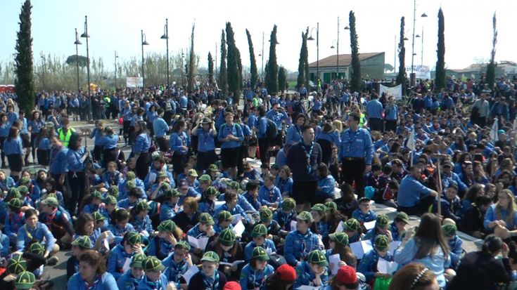 L'allegra invasione degli scout a Casal di Principe