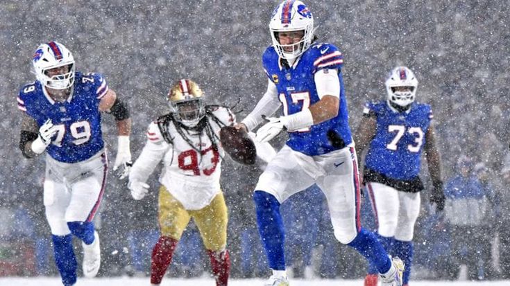 Nfl, Bills e Allen trionfano nella tempesta di neve. Barkley inarrestabile con gli Eagles sui Ravens