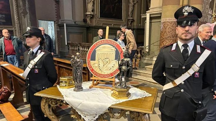 Tesoro del Duomo di Chieri, ritrovate due opere rubate dopo 53 anni, grazie a una mail