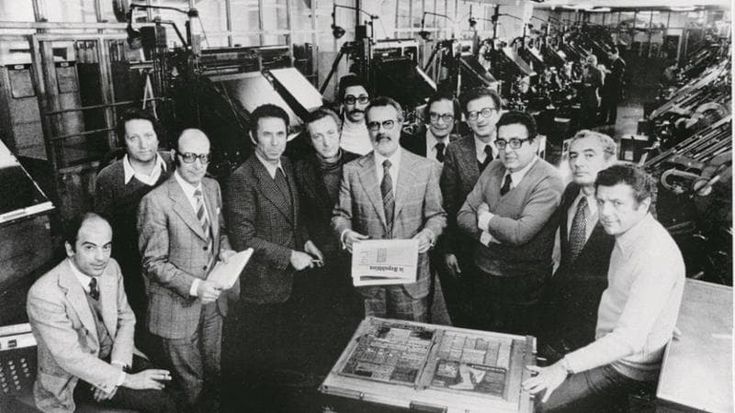 Eugenio Scalfari e la prima notte in tipografia: “Repubblica, un giornale diverso dagli altri”