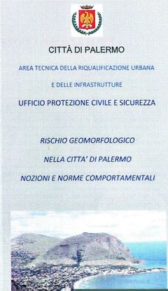 Un depliant per i palermitani a "rischio frane"