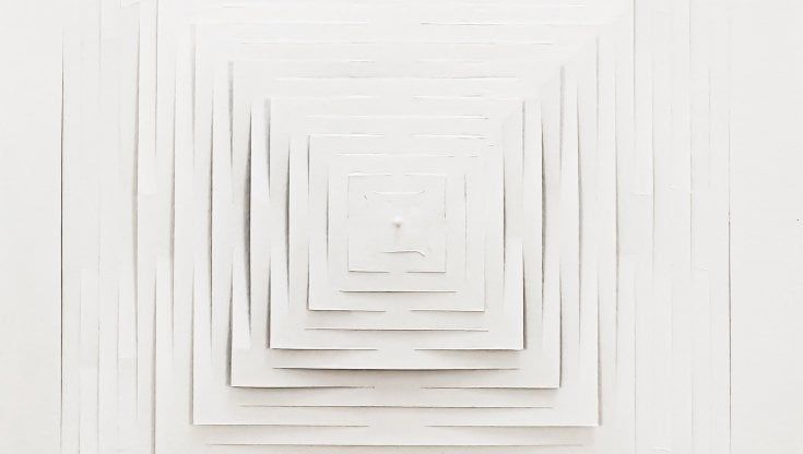 Soft Squares, talento e rigore di Gisella Meo in mostra ad Atene