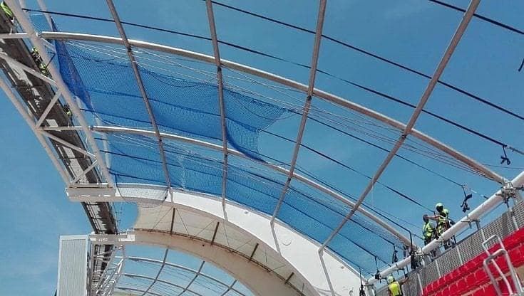Bari, al via i lavori per la copertura dello stadio San Nicola. "I nuovi materiali hanno una durata stimata di 25-30 anni"